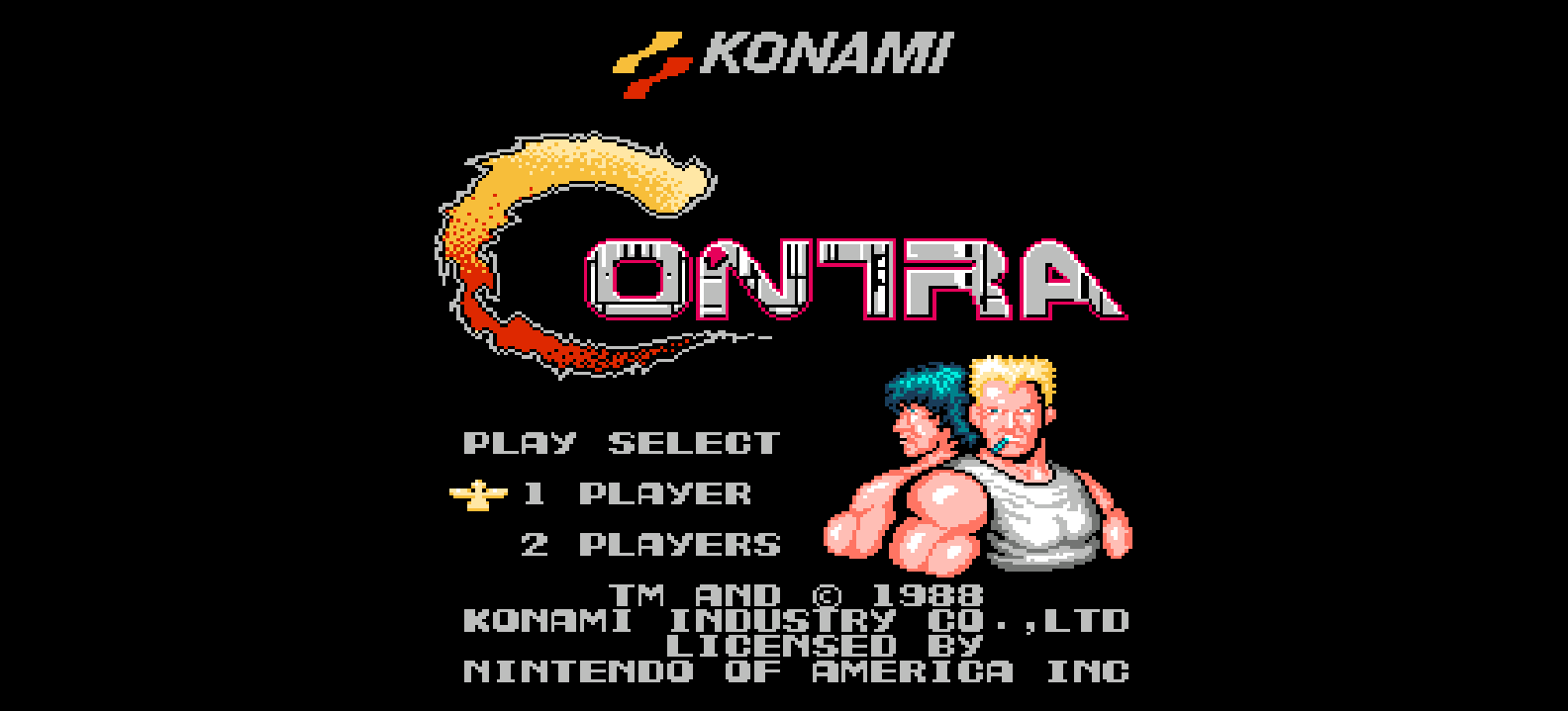 魂斗罗 browser game cover